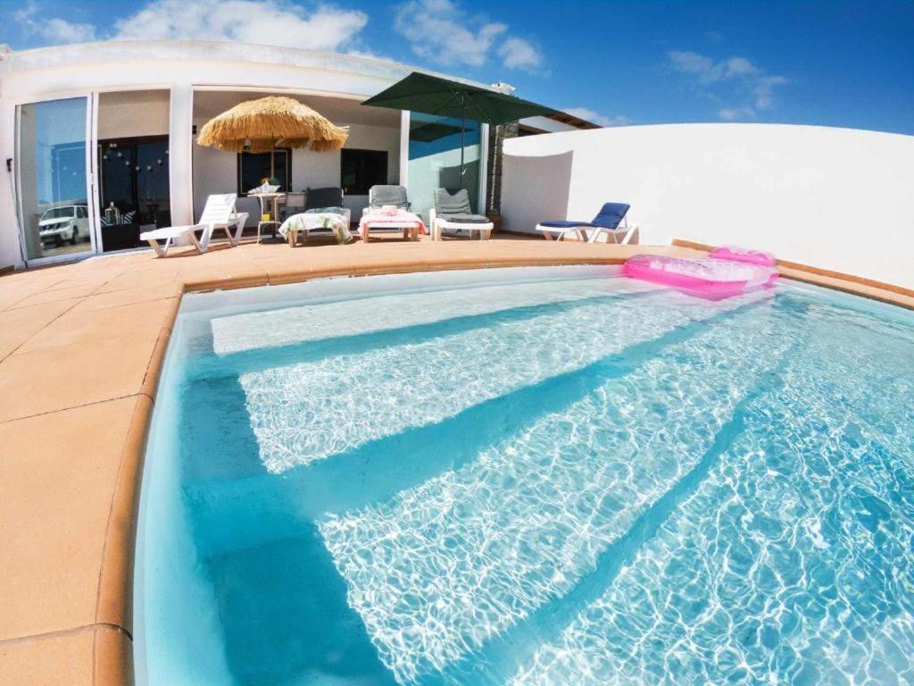 Villa Baroli Amplia Piscina Privada Climatizada Playa Blanca Dış mekan fotoğraf